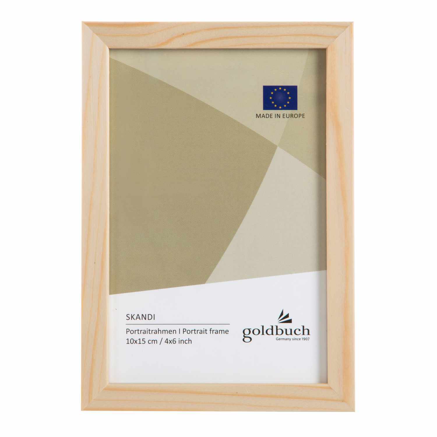 goldbuch Bilderrahmen Natur aus Holz 10x15cm