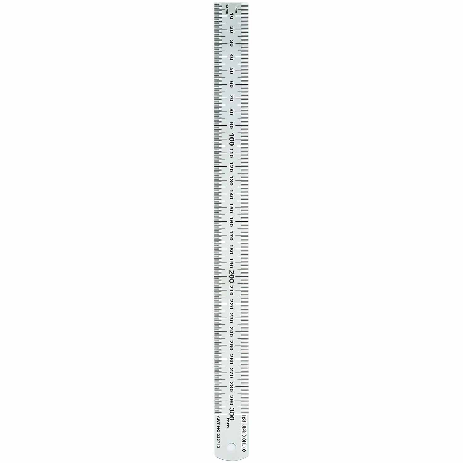 Lineal 30cm Stahl schwer