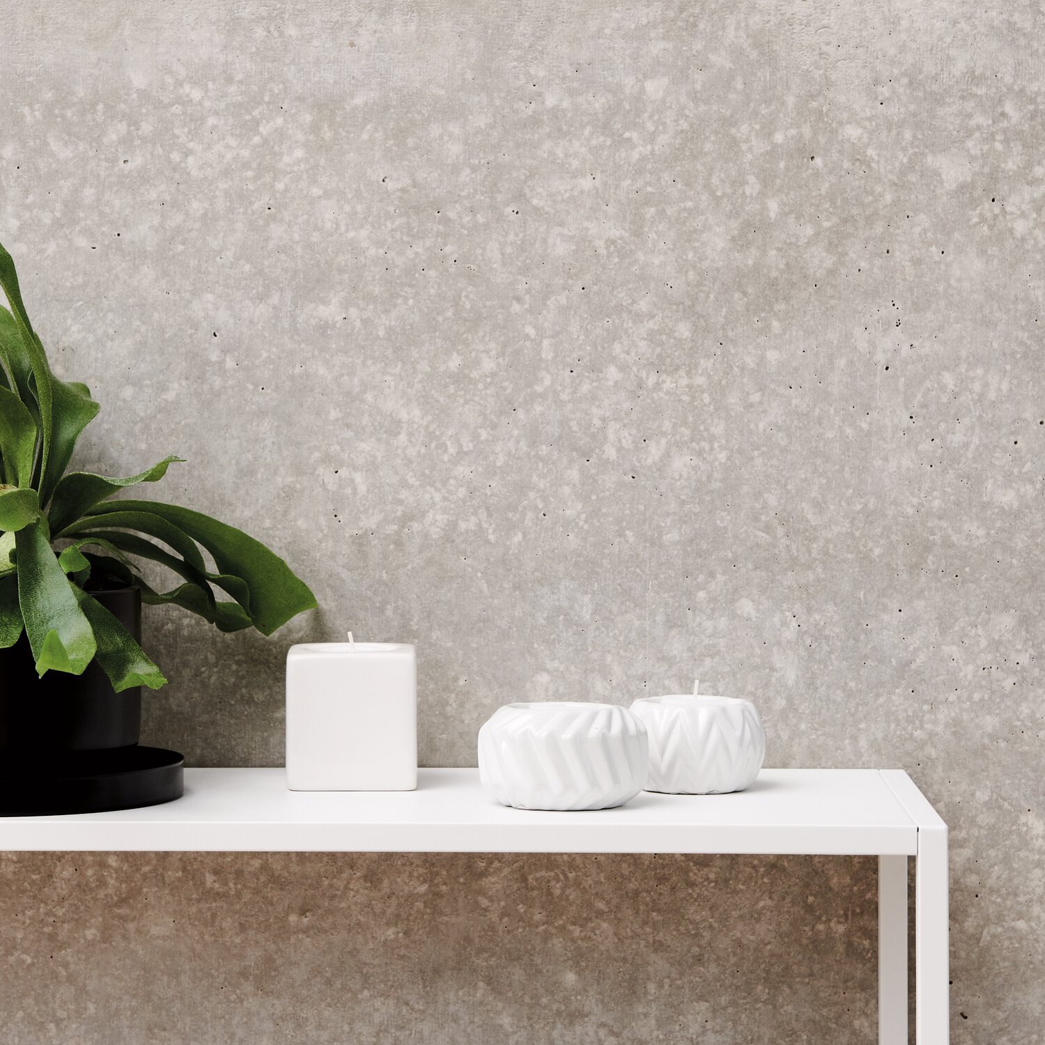 Porzellan-Teelichhalter weiß 7,3cm von Rico Design