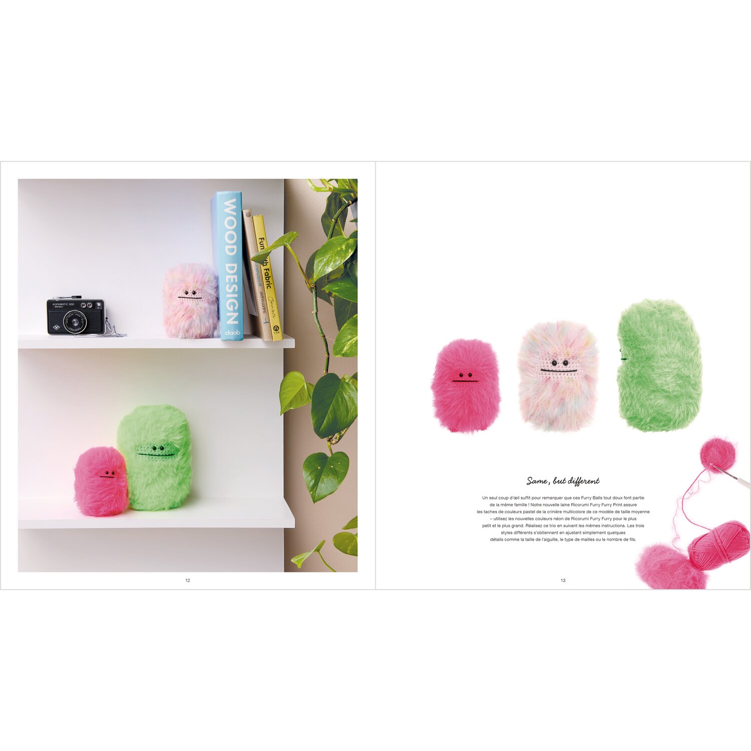 Ricorumi Marvellous Monsters Under My Bed Sprachauswahl französisch von Rico Design