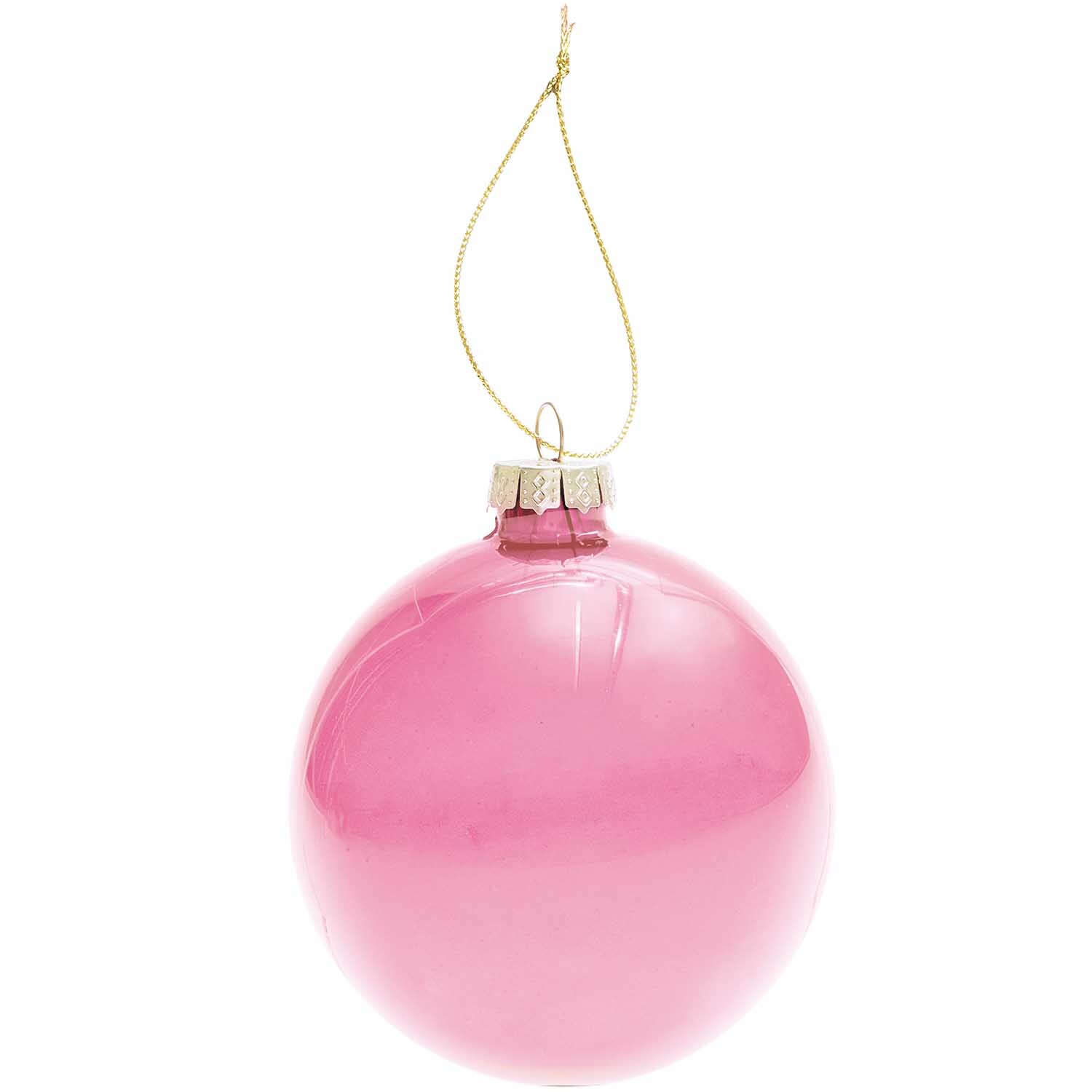 Glaskugel Baumschmuck einfarbig 8cm Glaskugel Baumschmuck einfarbig 8cm