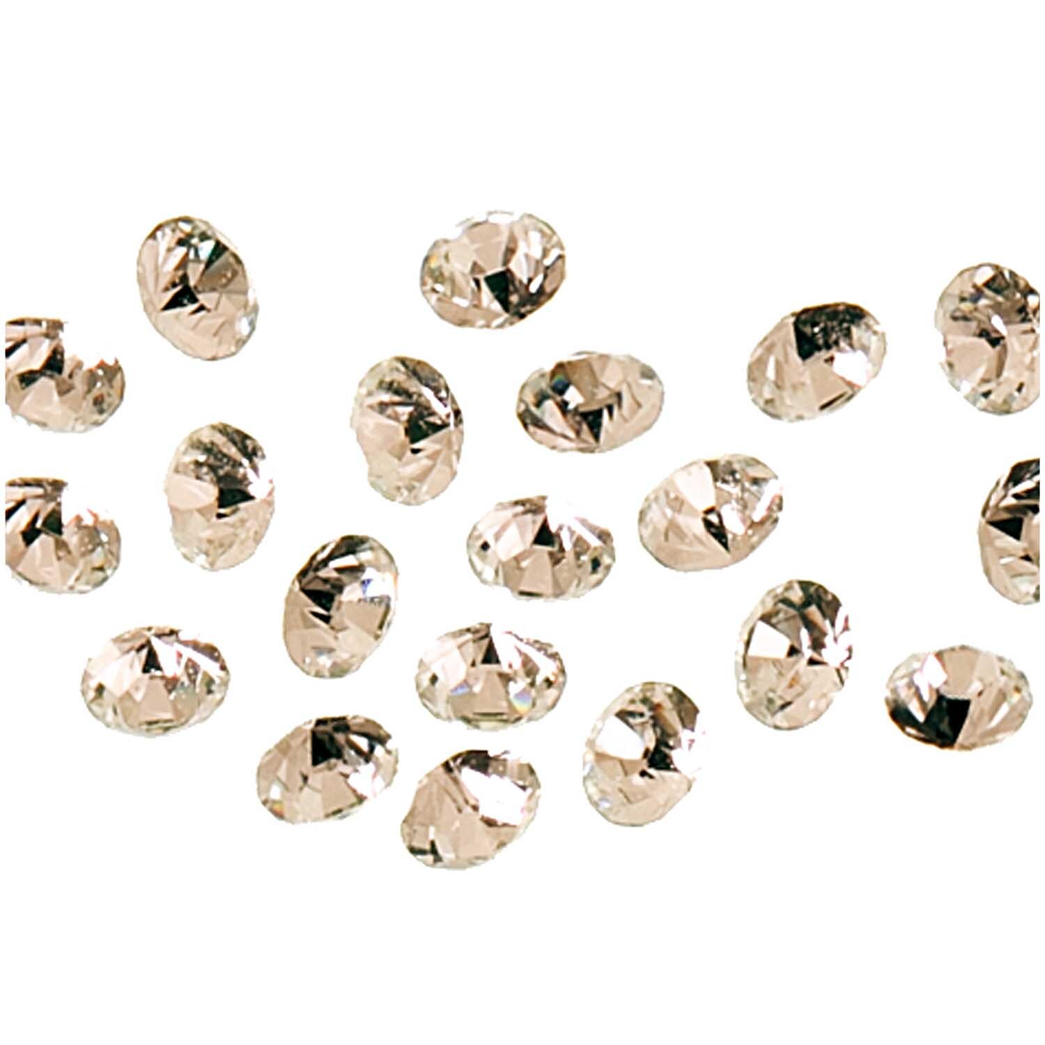 Strass-Steine spitz crystal 1mm 20 Stück