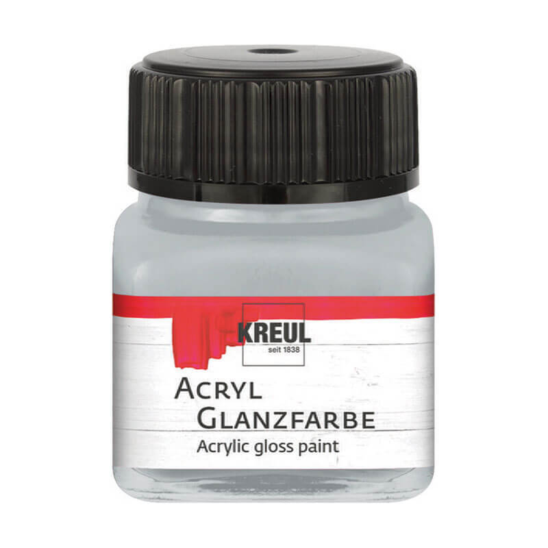 KREUL Acryl Glanzfarbe 20ml Silber