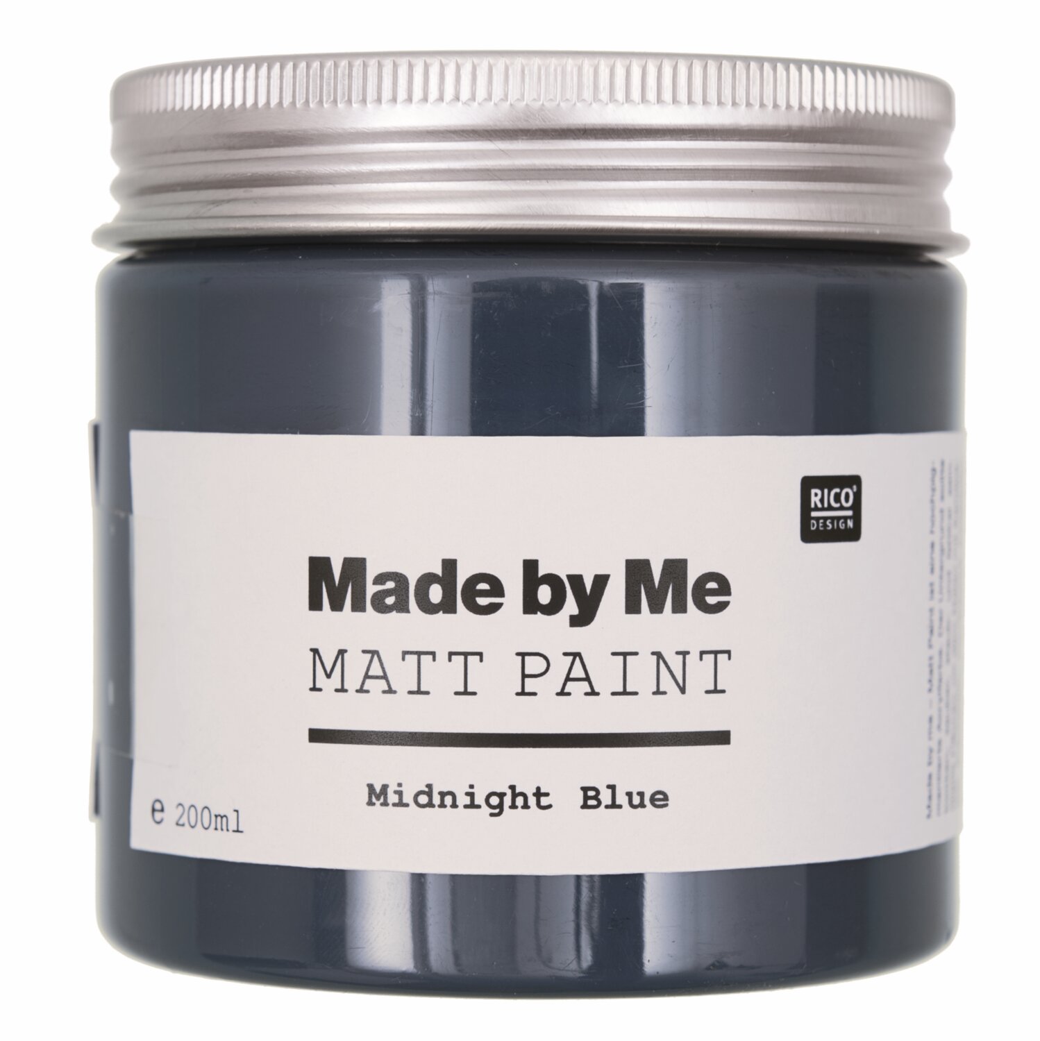 Rico Design Matt Paint 200ml Midnight Blue