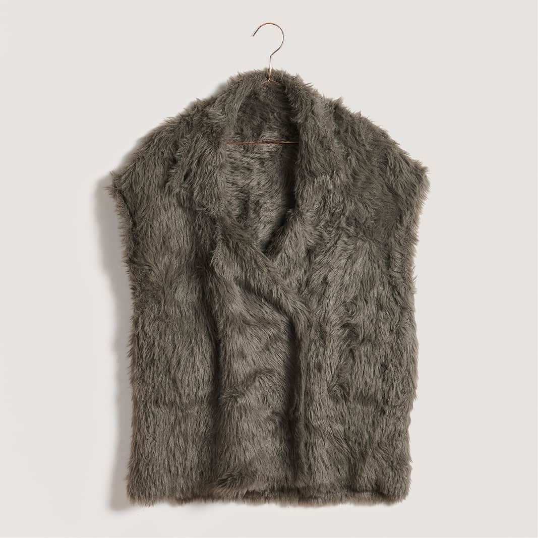 Gestrickte Weste: Modell 14 aus dem Heft Lovewool No. 23