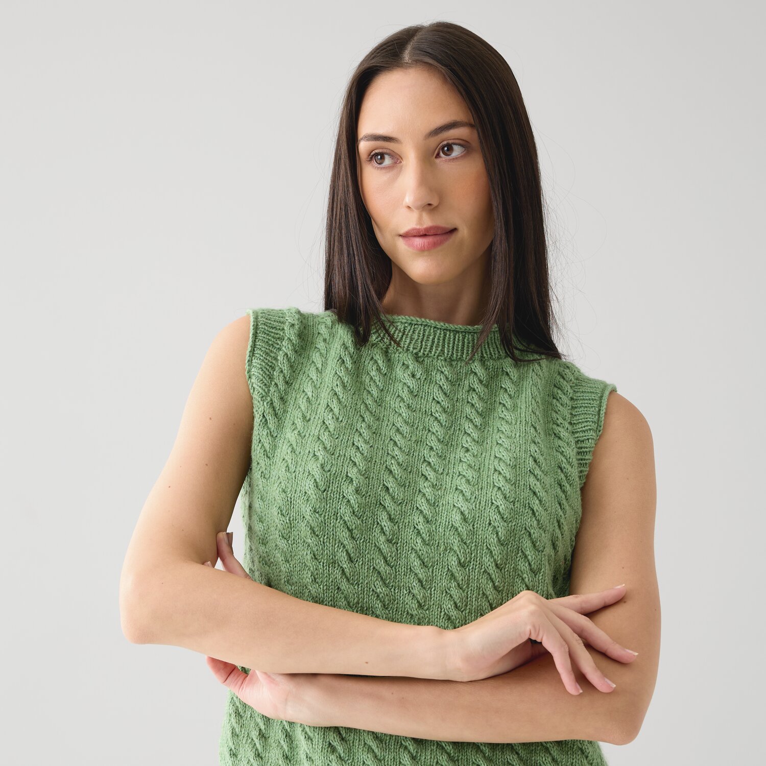 Strickset Top Modell 23 aus Die Neue Masche No. 15 von idee. Creativmarkt