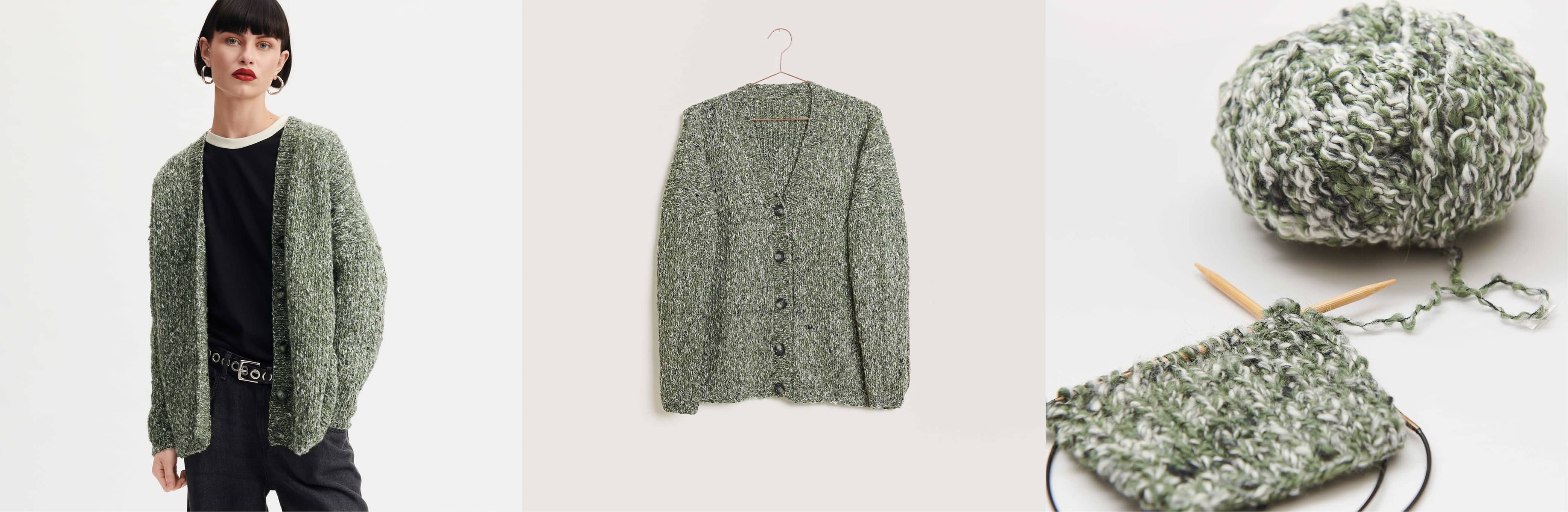 Strickset Jacke