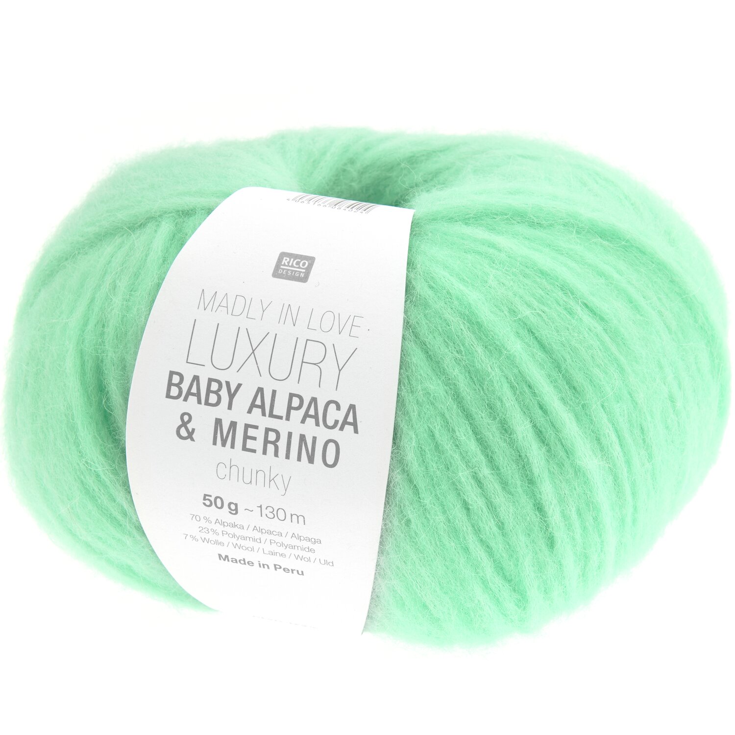 Luxury Baby Alpaca & Merino chunky - Madly in Love 50g 130m Farbe Smaragd von Rico Design