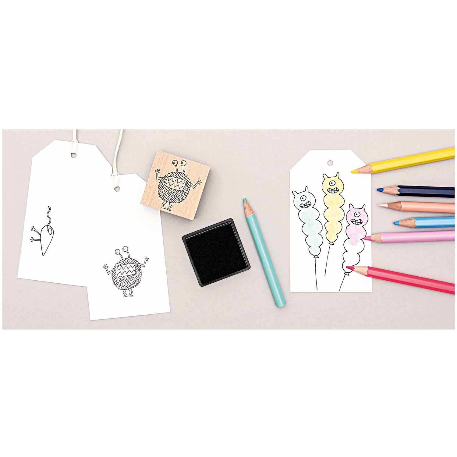 Paper Poetry Stempelset kleine Monster Paper Poetry Stempelset kleine Monster
