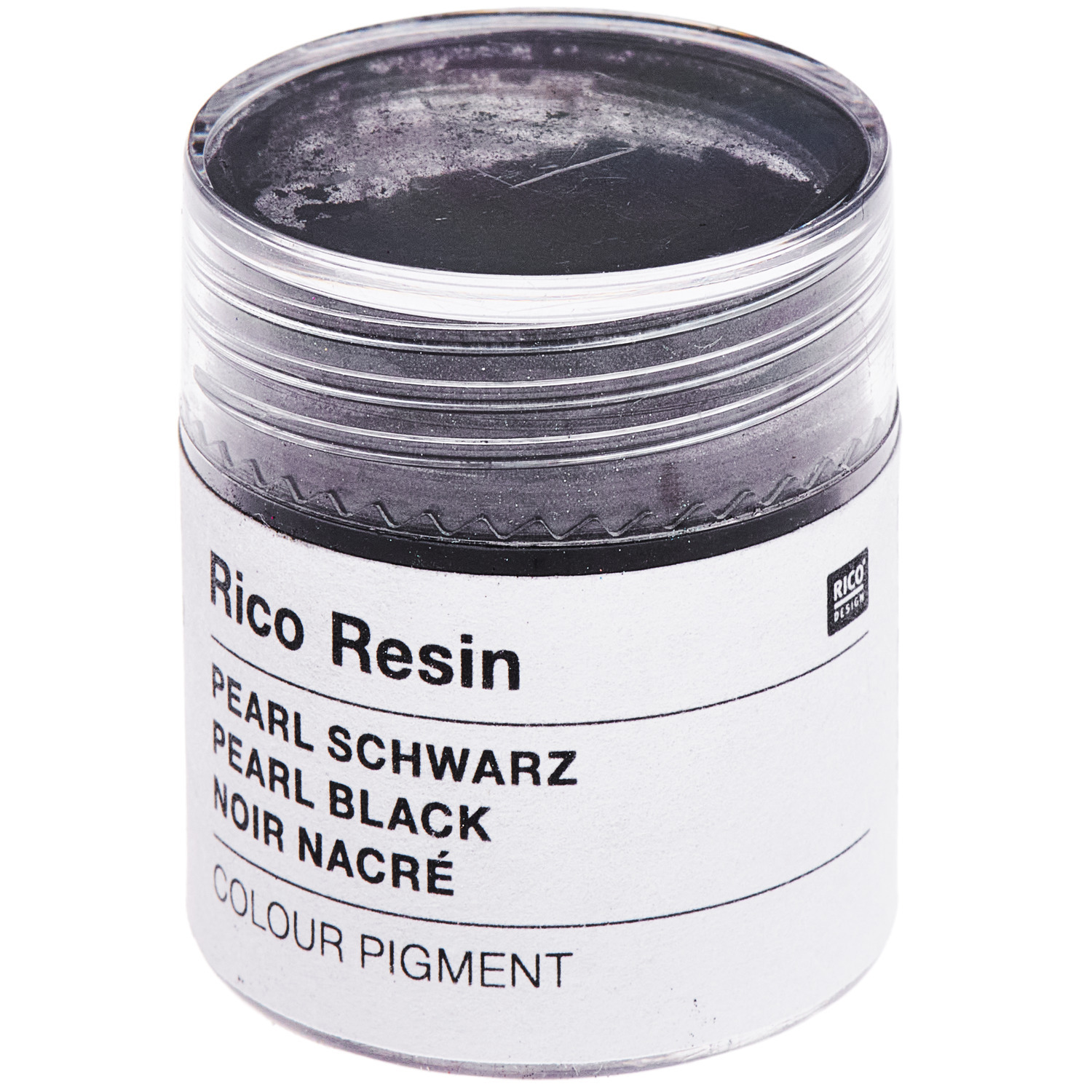 Rico Design Farbpigmente für Resin mit Perl-Effekt Perl Schwarz 3593035