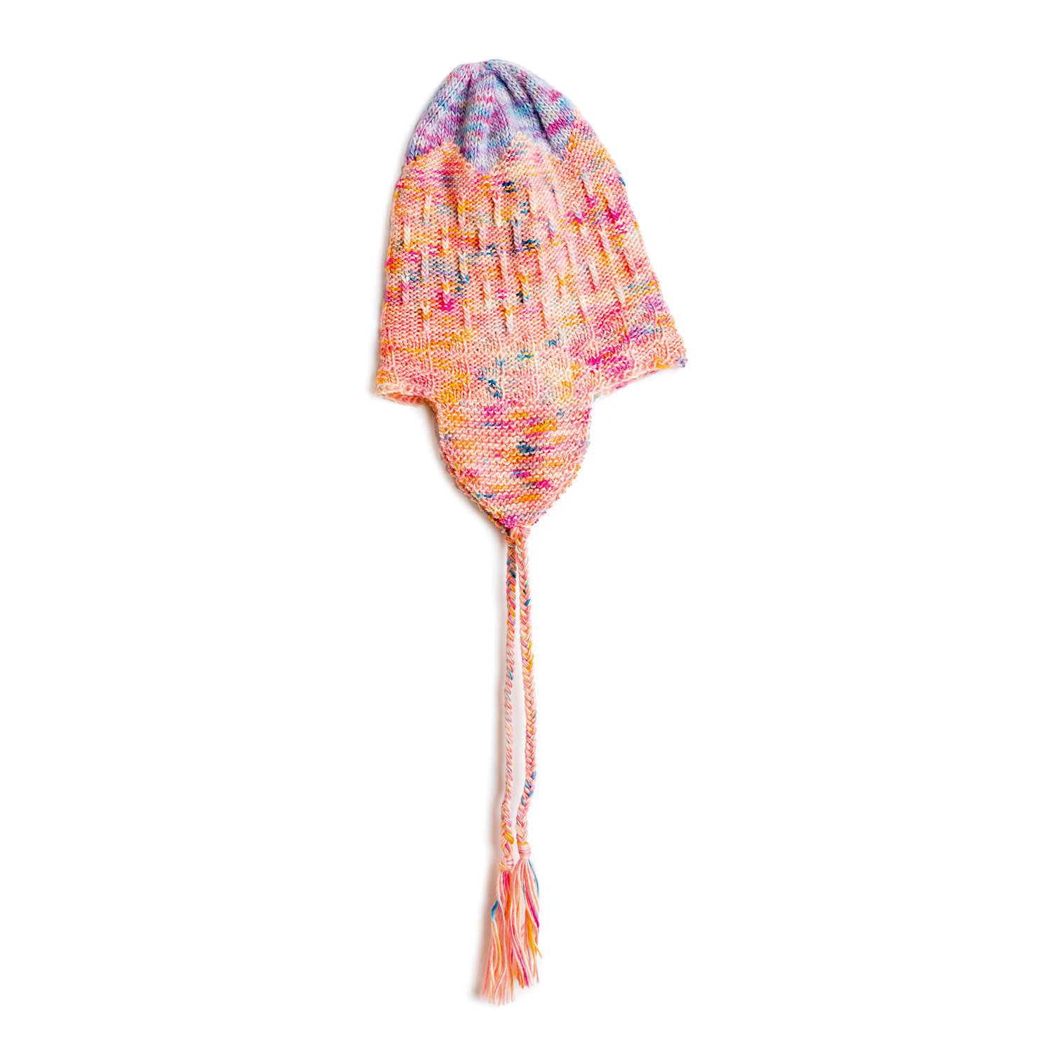 Strickanleitung Mütze aus Luxury Hand-Dyed Happiness dk von idee. Creativmarkt 