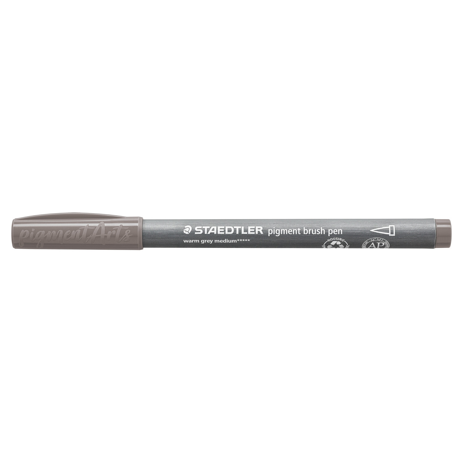Staedtler Pigment Brush Pen Warmgrau Medium