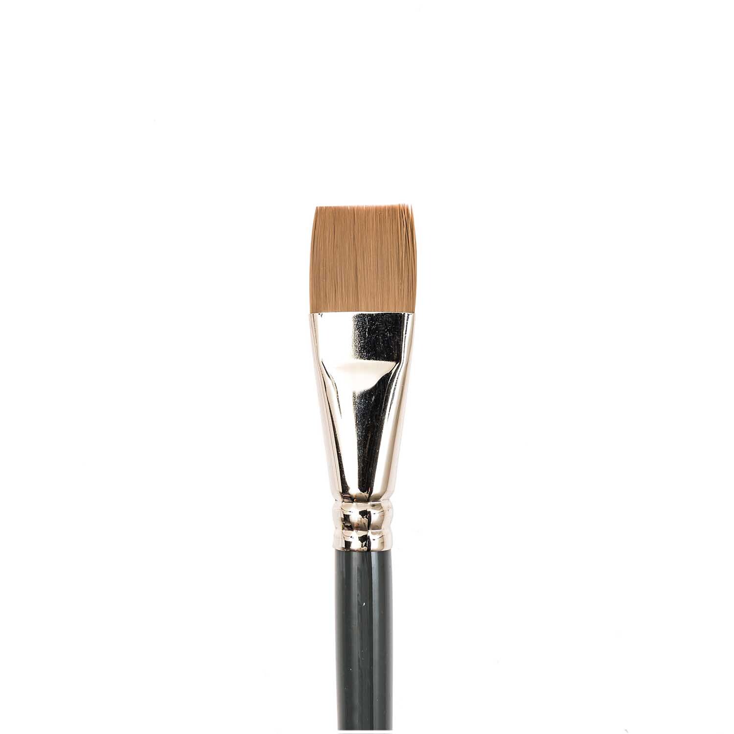 Pinsel Art School Aquarell Synthetic flach grauer Stiel