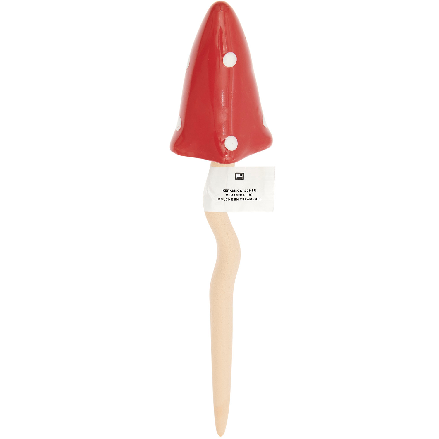 Keramik Stecker Fliegenpilz Keramik Stecker Fliegenpilz