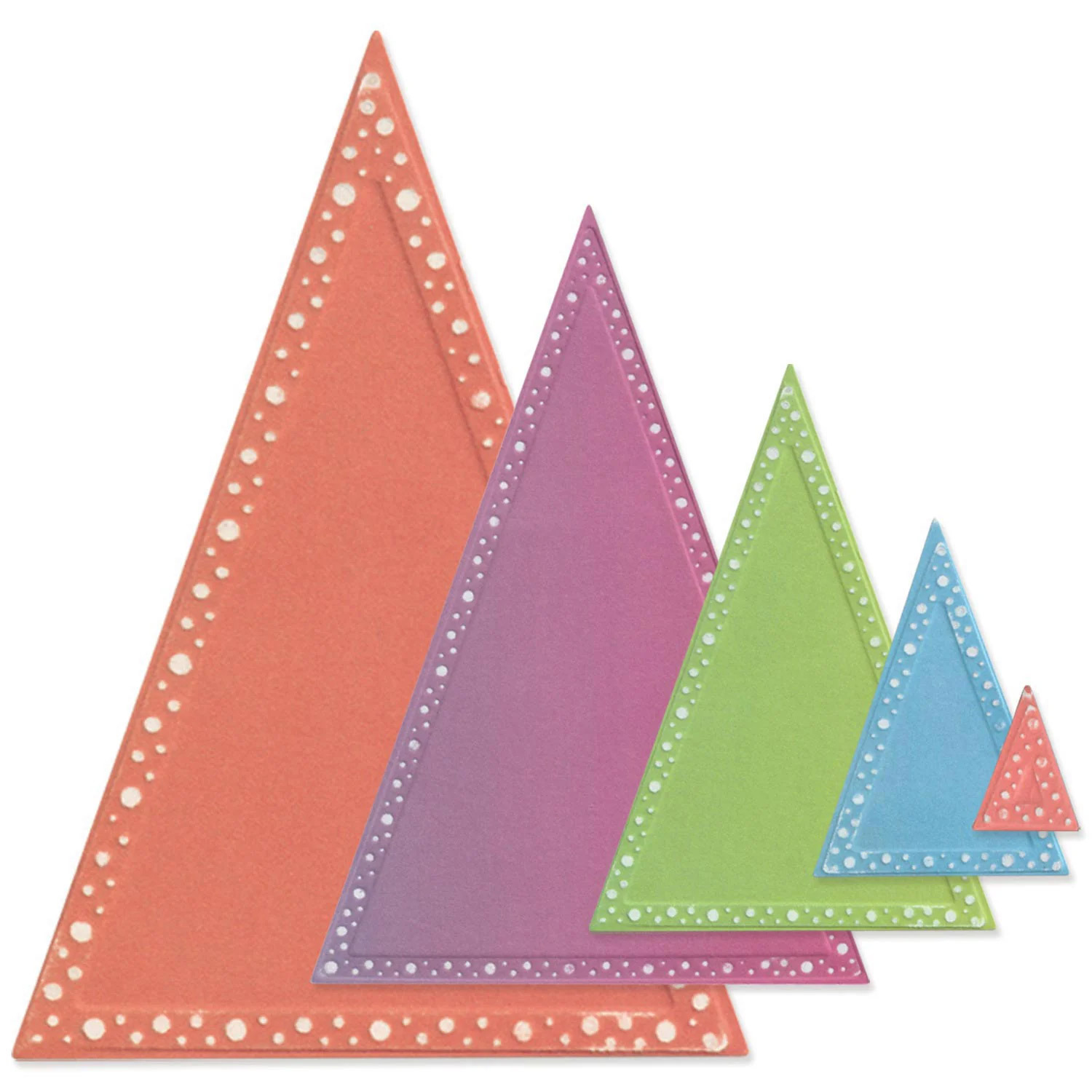 Sizzix Framelits Die Set Perfect Triangles 16PK 