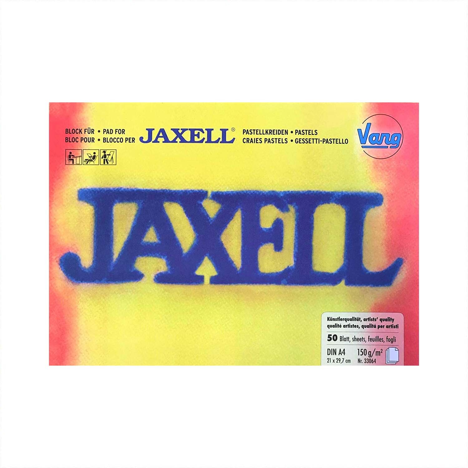 Pastellblock A4 150g 50 Blatt