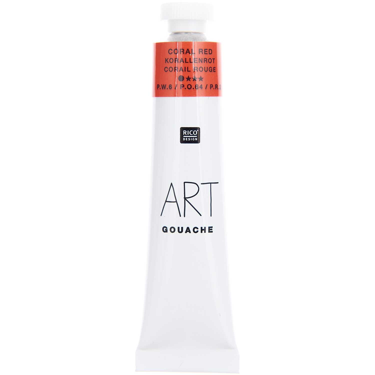 Rico Design ART Gouache 22ml Korallenrot