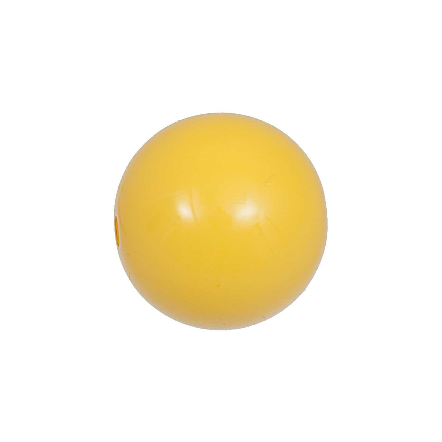 Acrylkugel 16mm 6 Stück von Rico Design in leuchtendem Gelb, ideal für kreative Bastelprojekte.