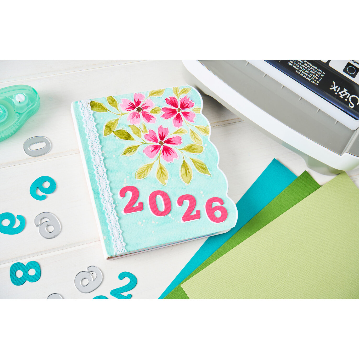 Thinlits Die Set Nora Numbers 10-teilig von idee. Creativmarkt 