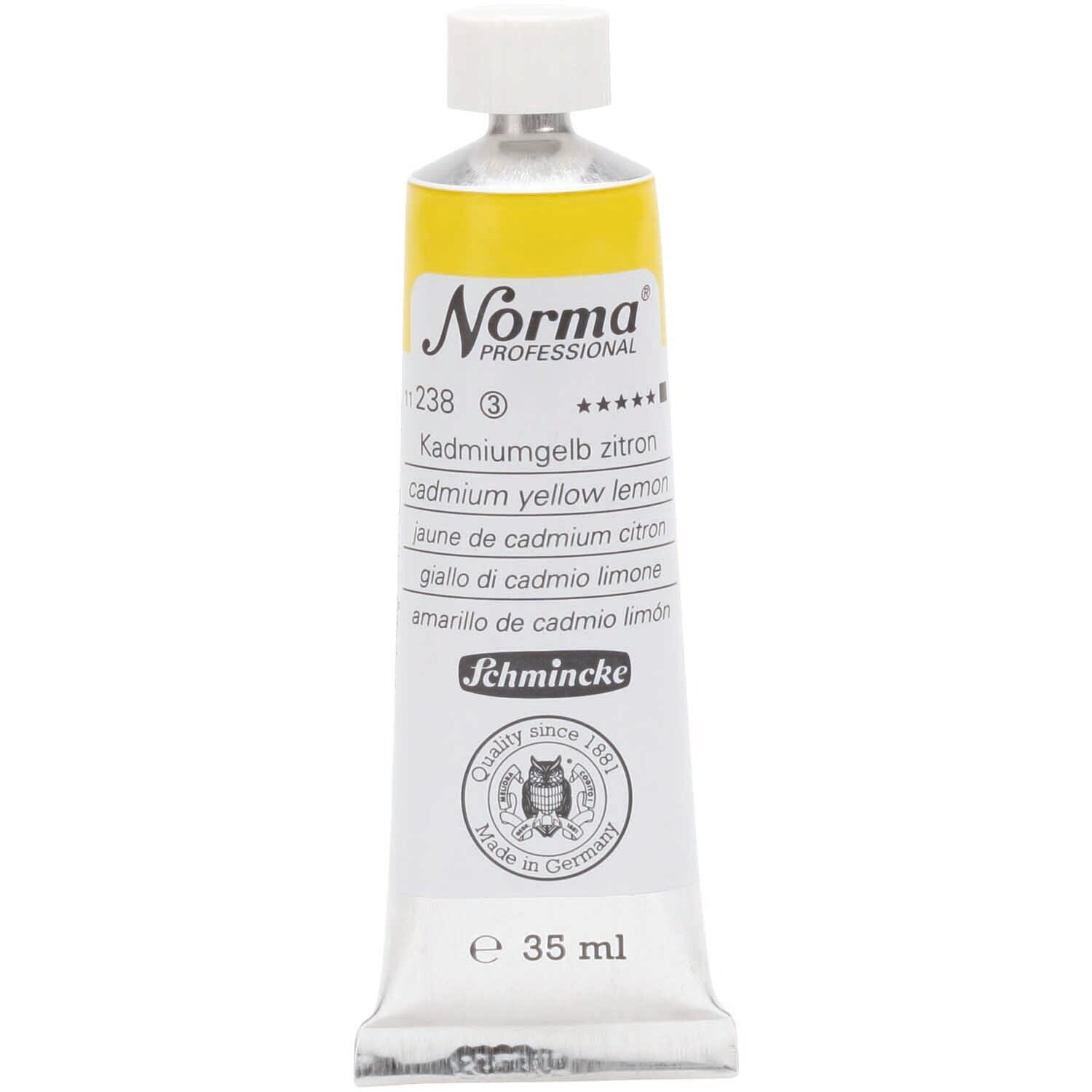 Schmincke Norma 35ml Kadmiumgelb Zitron