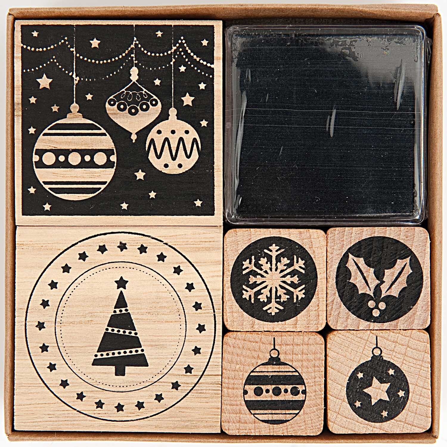 Paper Poetry Stempelset Modern Christmas