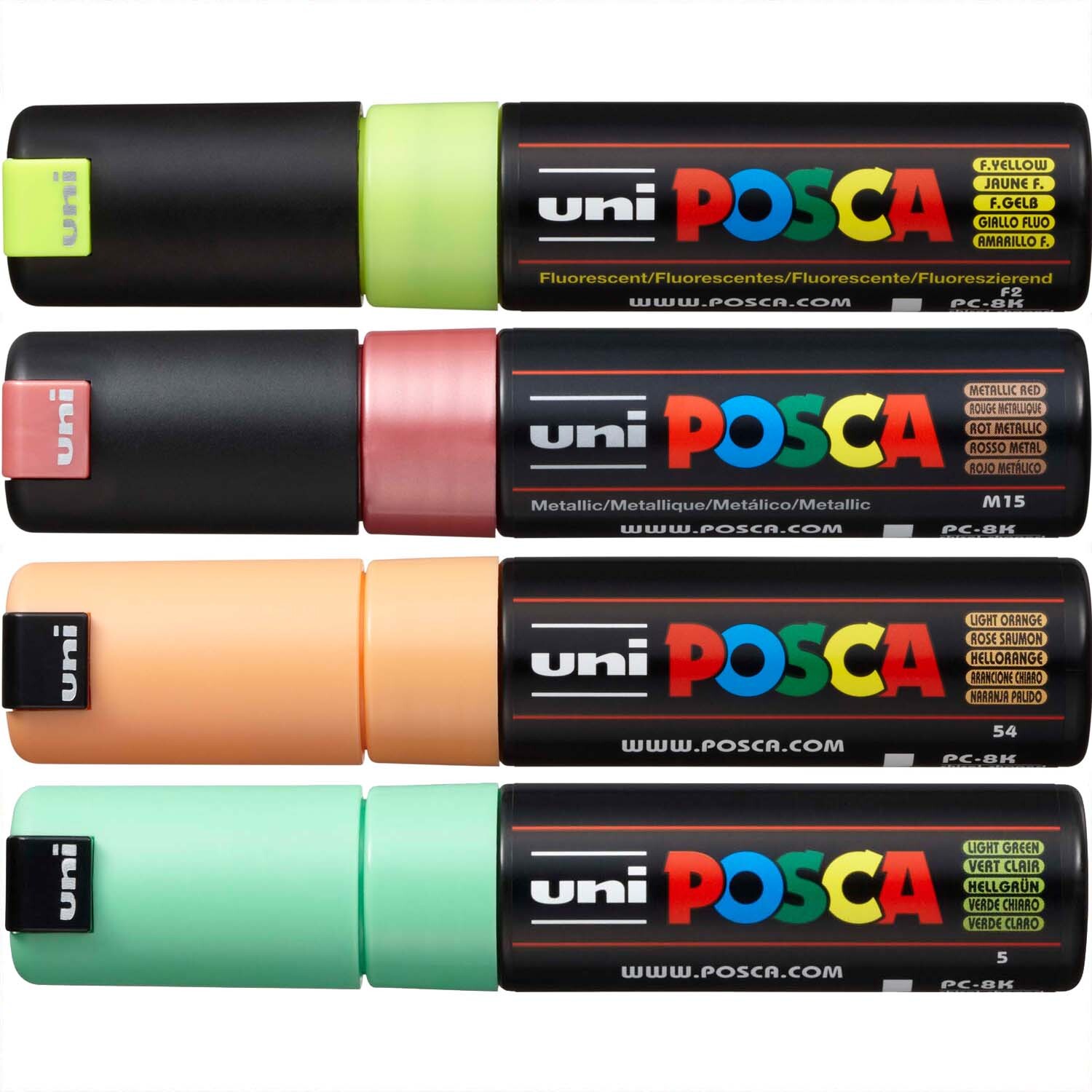 uni POSCA-Marker PC-8K 8mm Grün-Metallic