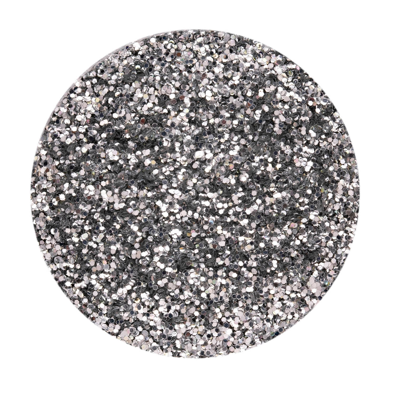 Bio Glitter fein 10g Farbe Silber von GLOREX 
