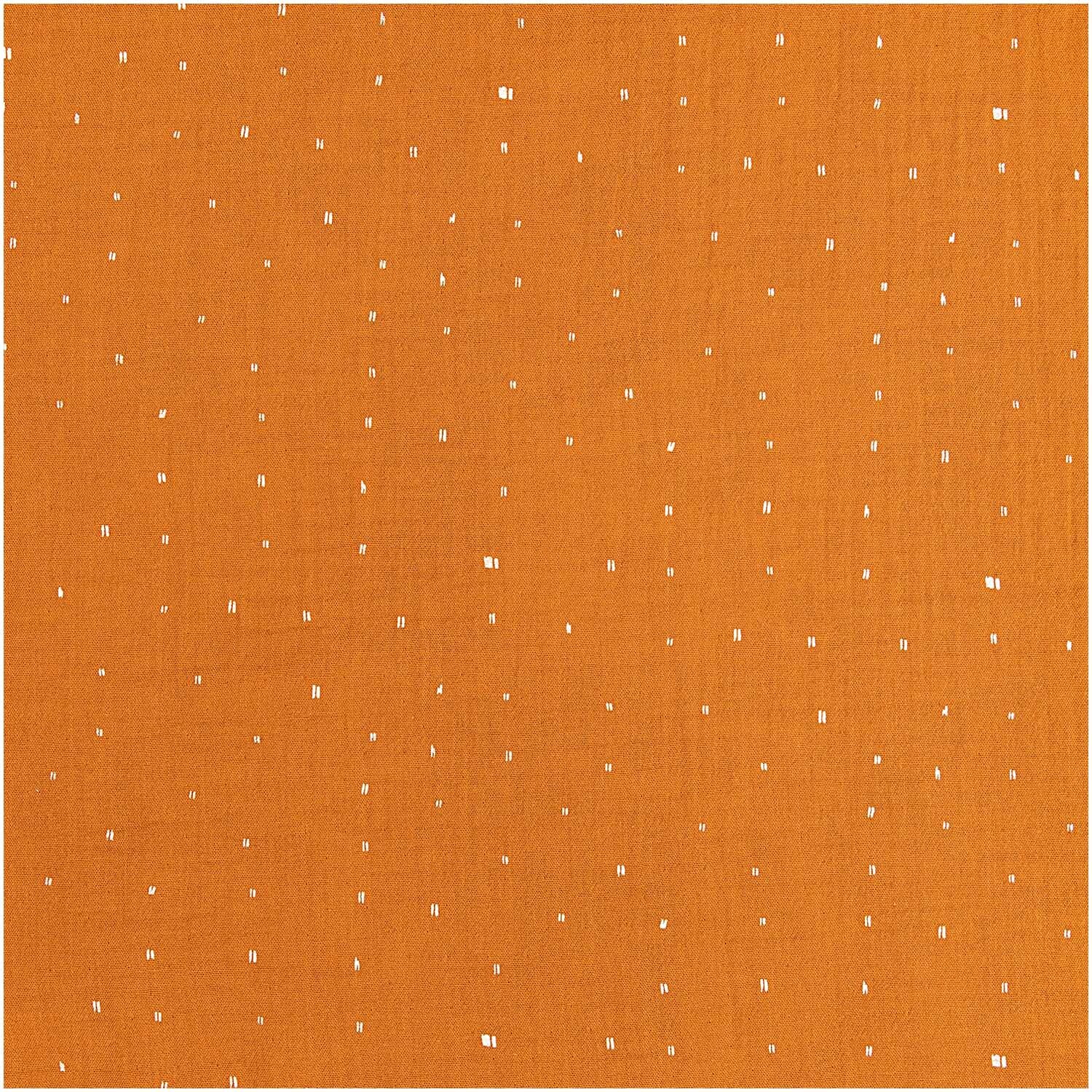Krinkelmusselin-Druckstoff braun Hot Foil 50x130cm