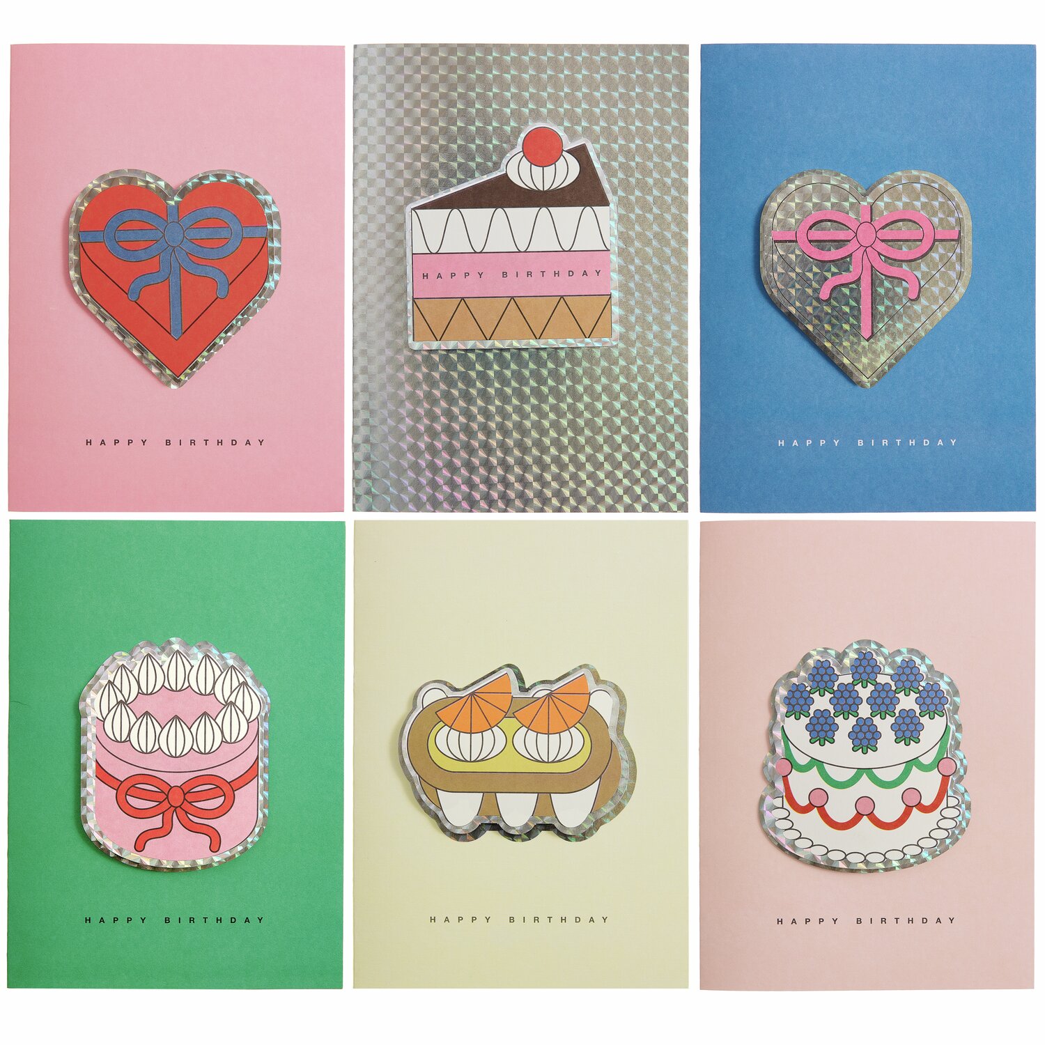 Rico Design x Redfries 3D-Kartenset Happy Birthday B6 von Rico Design