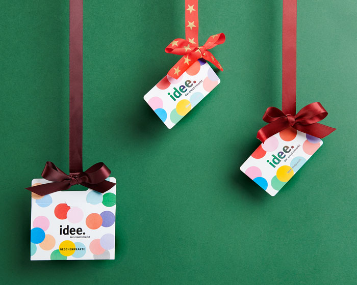 idee Landingpage aktuelle Aktionen Geschenkekarten