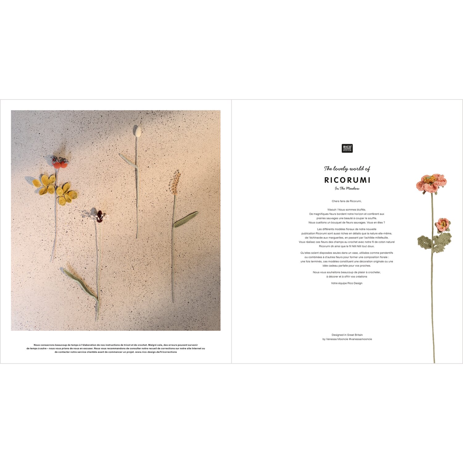 Ricorumi In the Meadow Sprachauswahl französisch von Rico Design