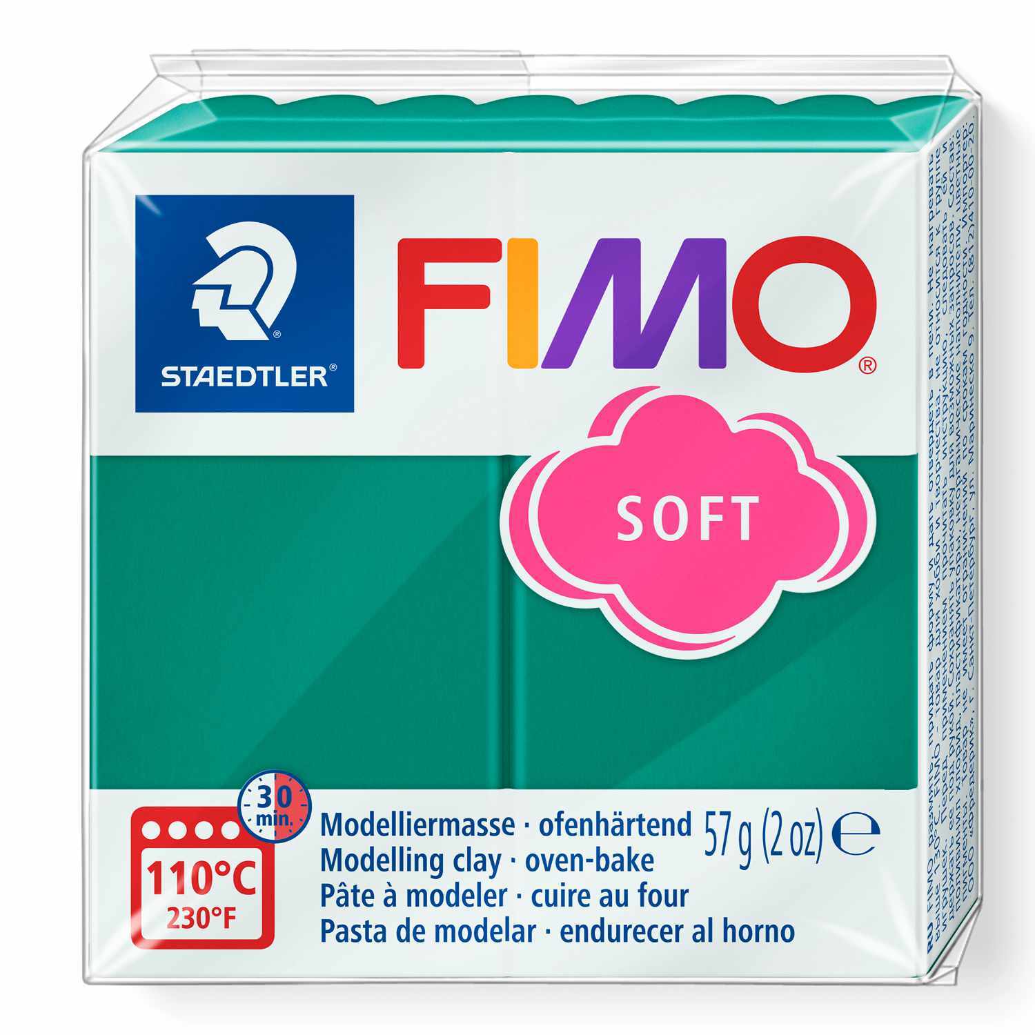 Staedtler Mod clay FIMO soft emerald - Image 8