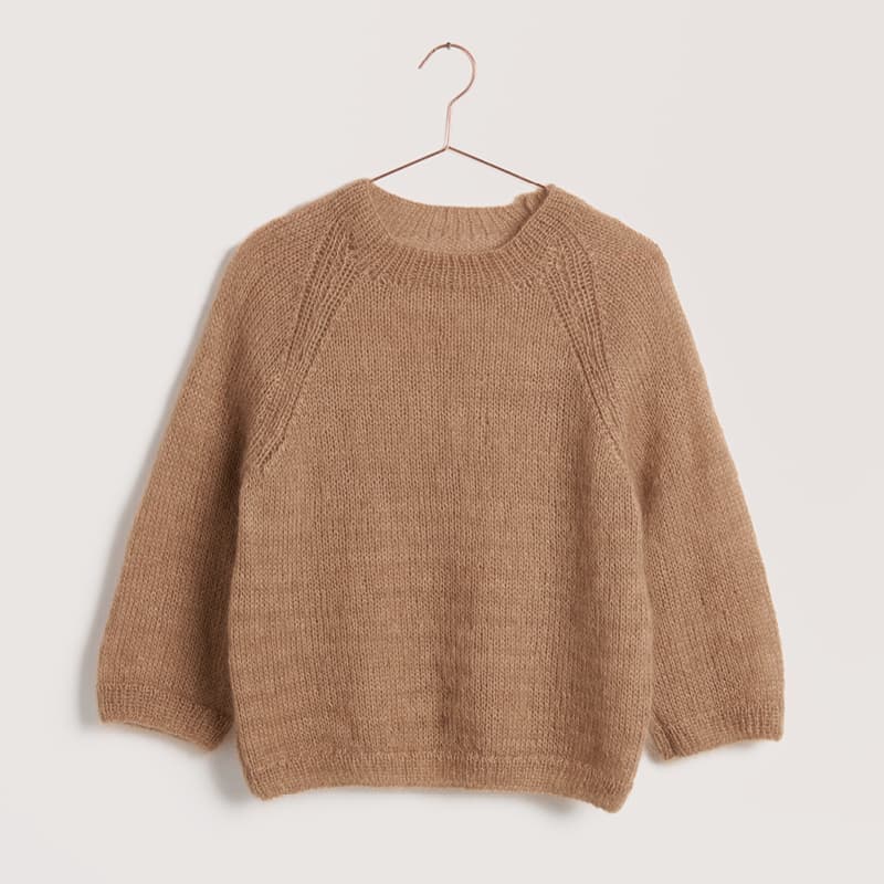 Gestrickter Pullover: Modell 16 aus dem Heft Lovewool No. 22