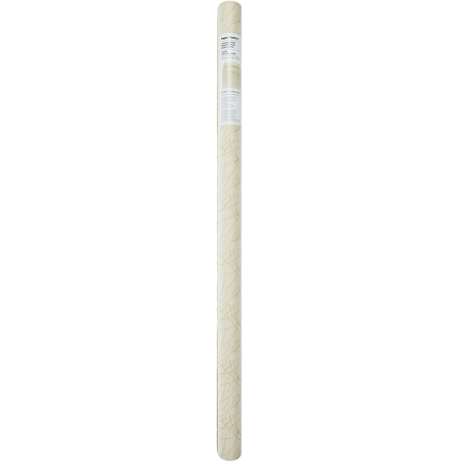 Paper Poetry Geschenkpapier Gräser Grau 0,7x2m von Rico Design