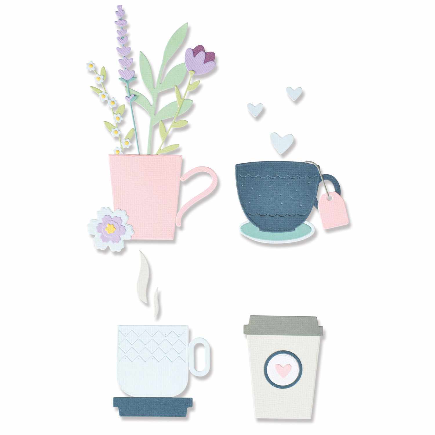 Thinlits Die Tea Cups by Jenniger Ogborn Thinlits Die Tea Cups by Jenniger Ogborn