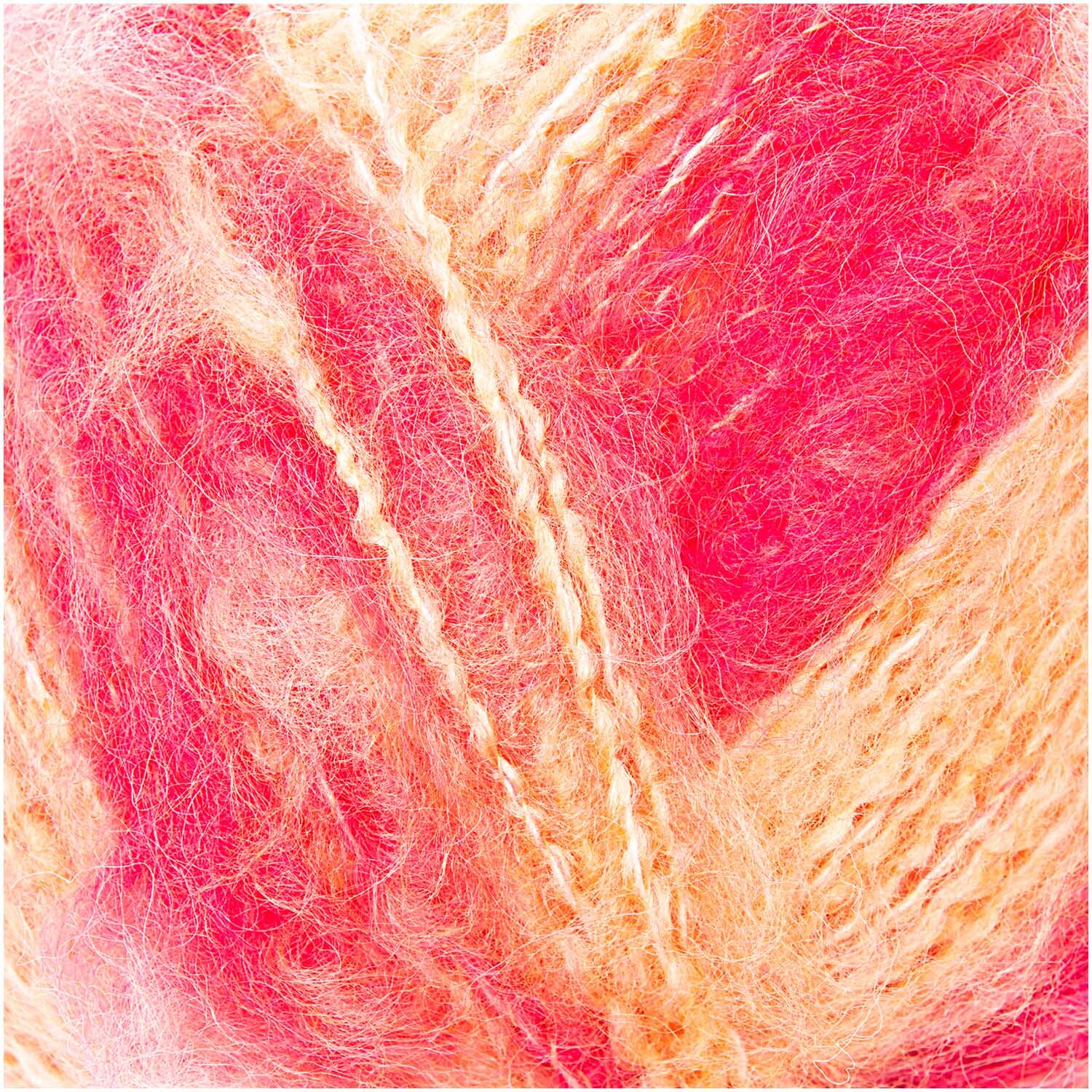Fashion Alpaca Vibes aran: Weiches Garn in Apricot-Pink von Rico Design, ideal für kreative Strickprojekte.