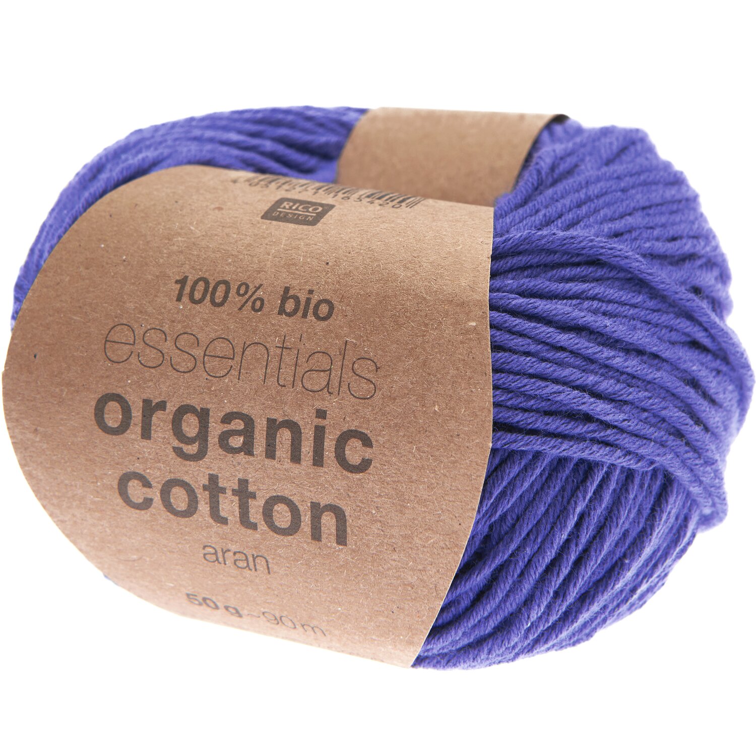 Rico Design Essentials Organic Cotton aran Violett
