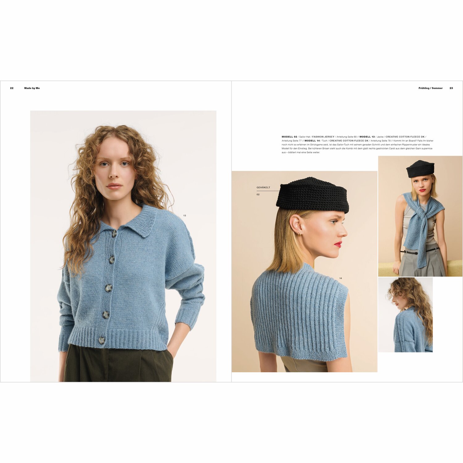 Made by Me No. 22 Frühjahr-Sommer Sprachauswahl deutsch von Rico Design