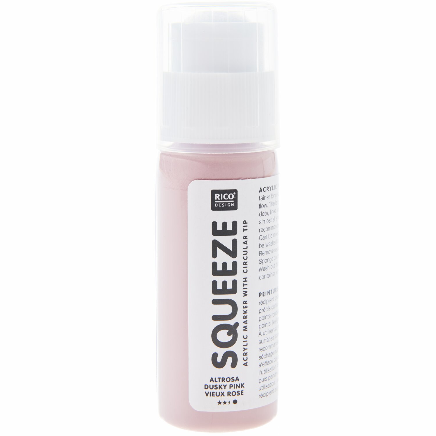 Rico Design Squeeze Acrylic Marker 60ml altrosa
