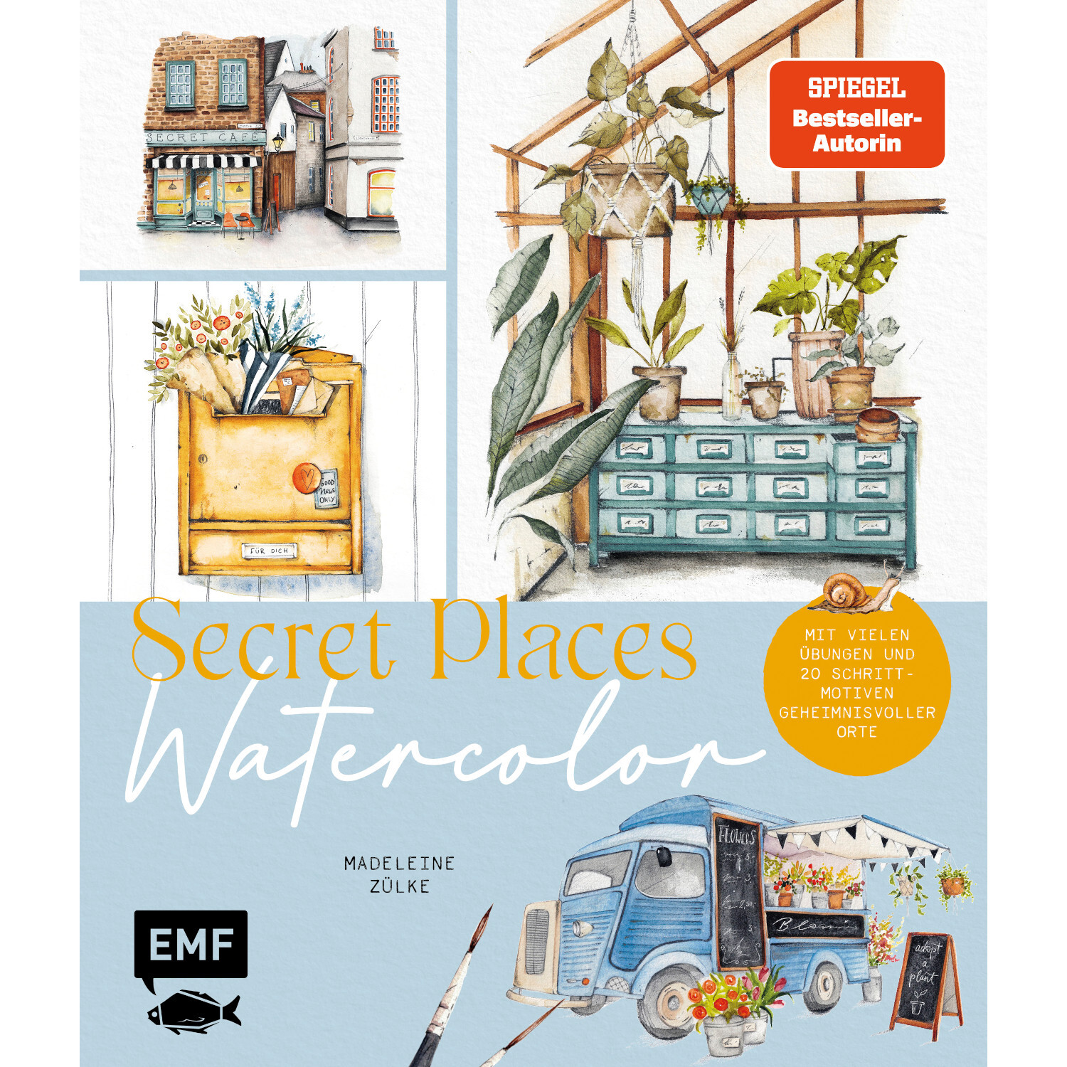 Secret Places - Watercolor