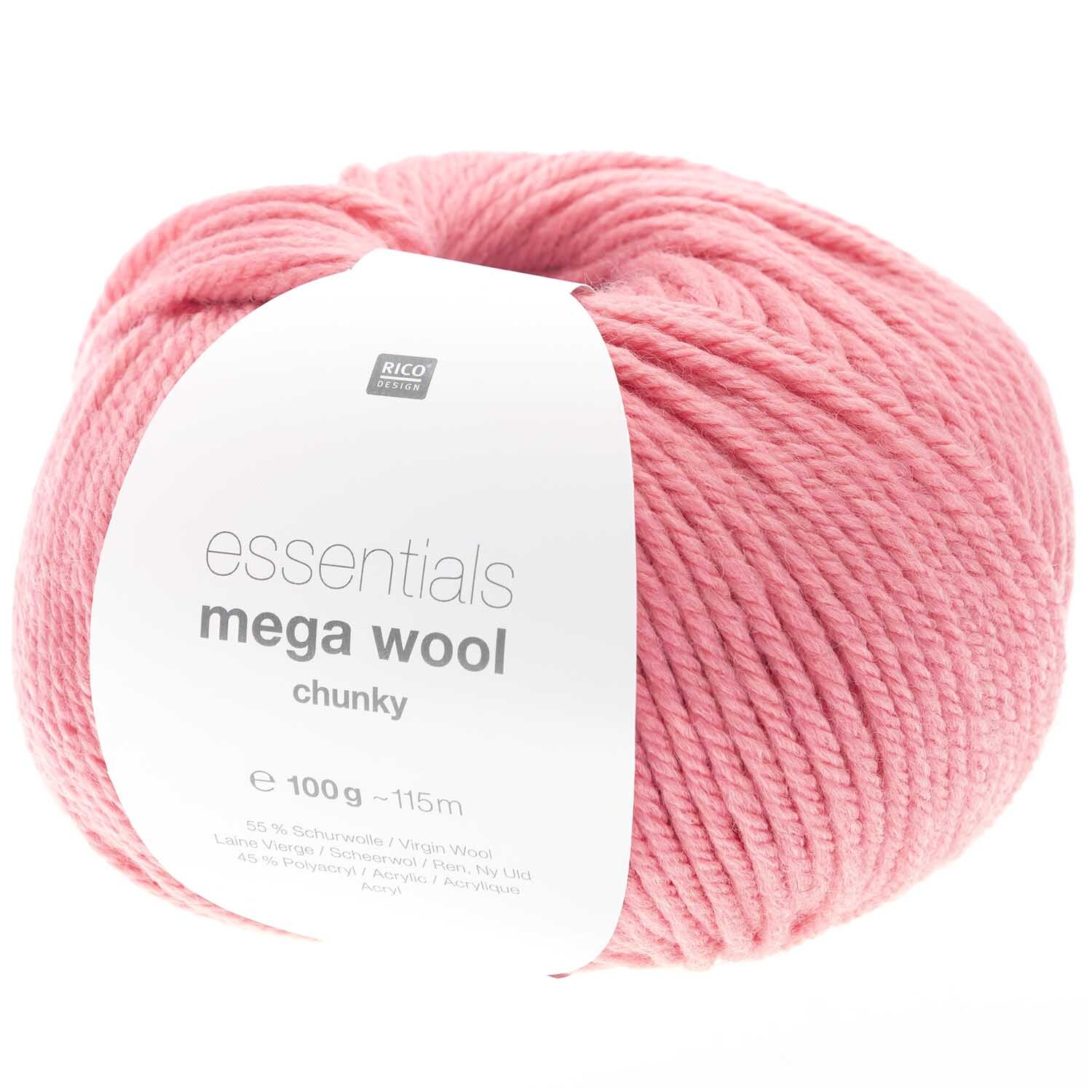 Rico Design Essentials Mega Wool chunky Pink