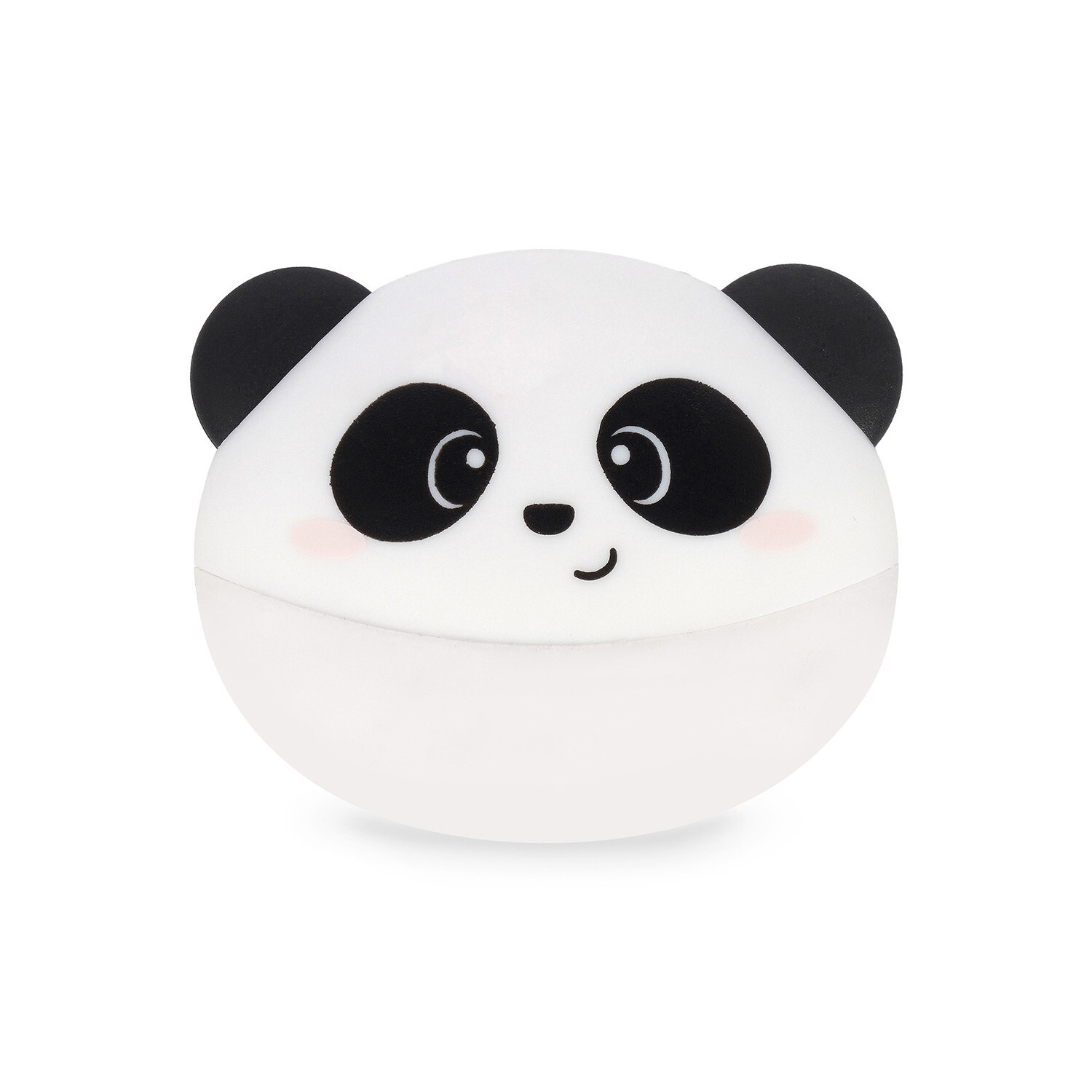 Radiergummi 2 in 1 Panda: Weißer Radiergummi in Pandaform mit schwarzen Ohren und Augen von Legami.