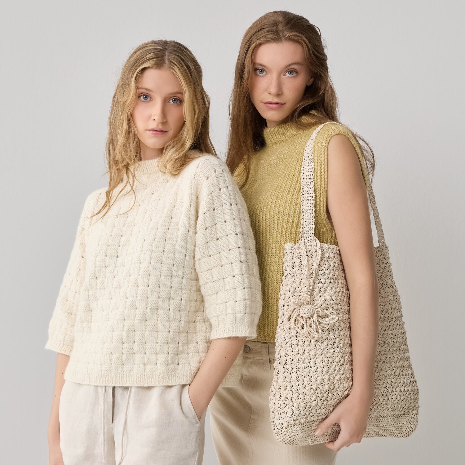 Häkelset Tasche Modell 09 B aus Luxury Knits - Summer Pieces von Rico Design