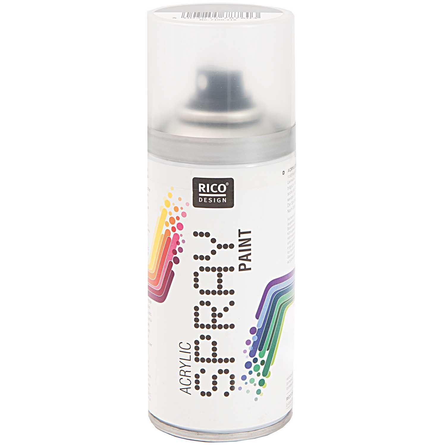 Spray Paint 150ml Farbe Silber von Rico Design