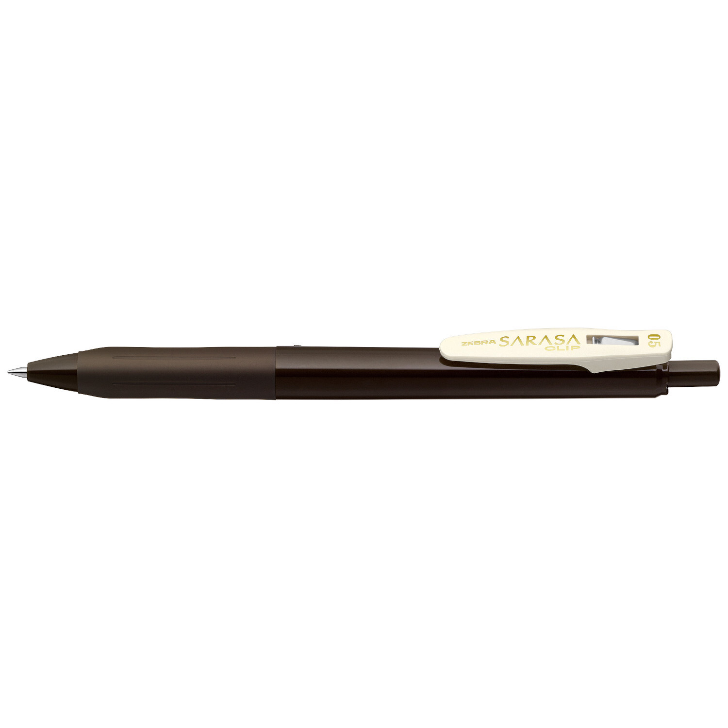 ZEBRA Sarasa Gel-Stift mit Clip Vintage 0,5mm Braun