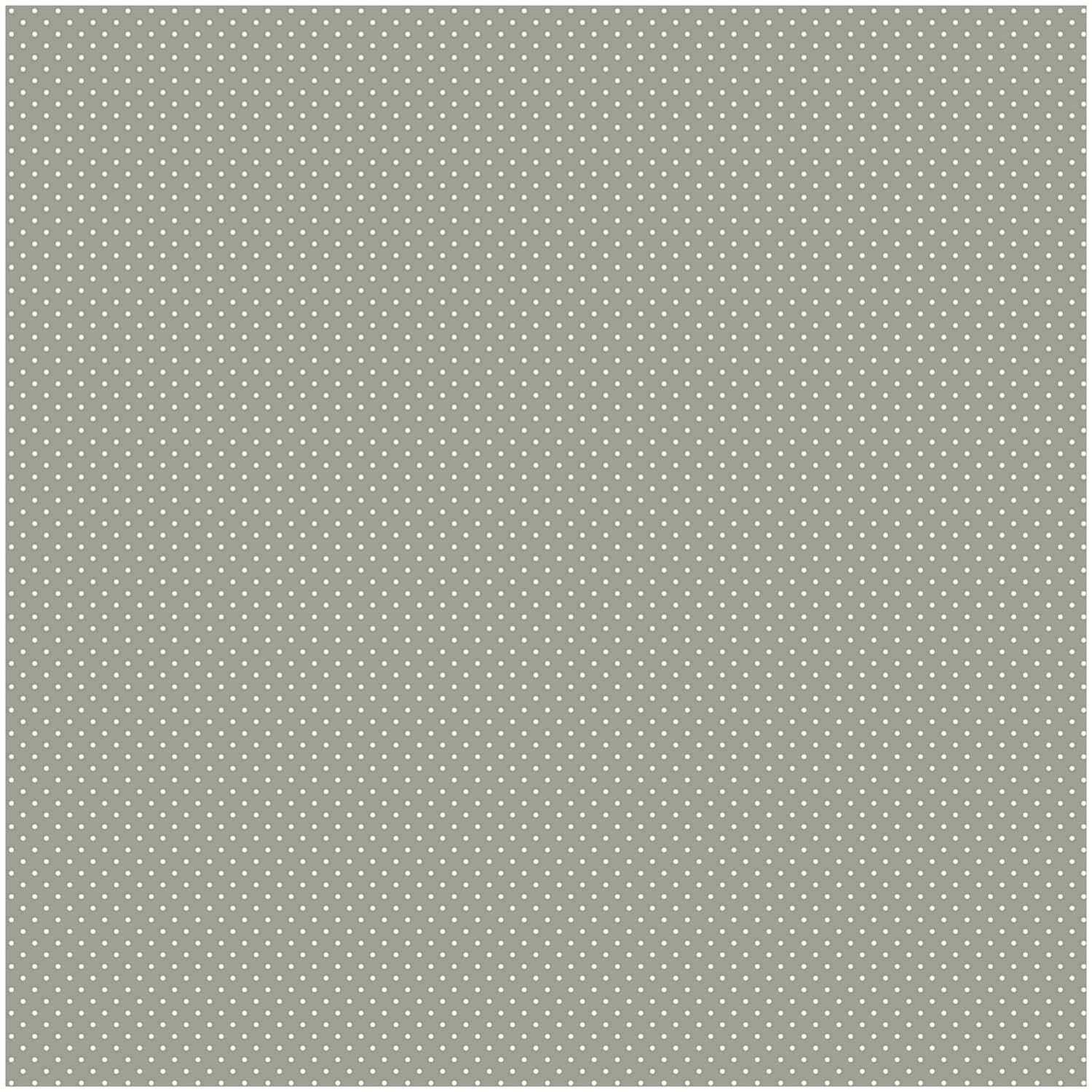 Stoff Punkte klein grau-weiß 140cm Stoff Punkte klein grau-weiß 140cm