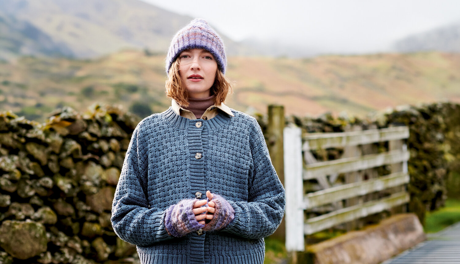 Strickanleitung Mütze und Stulpen aus Creative Alpaca Melange aran