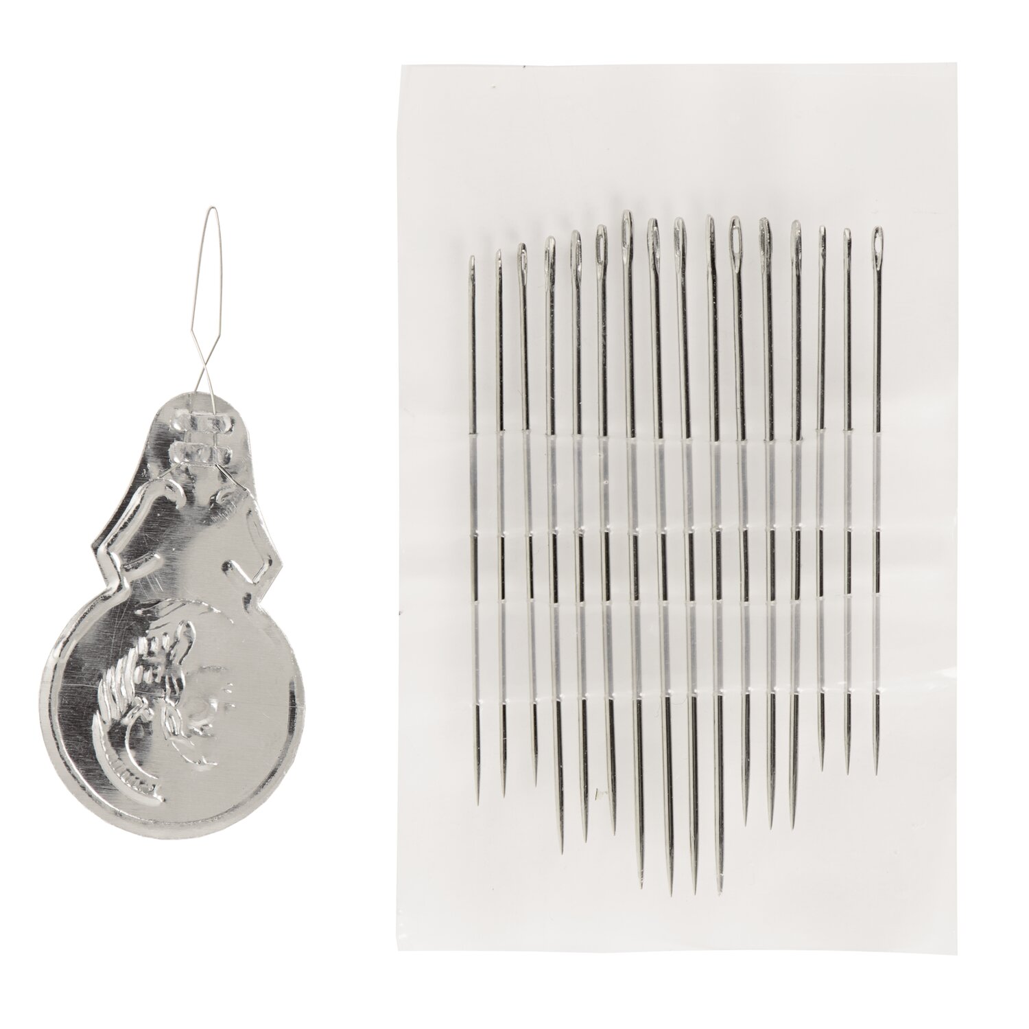 Nähnadeln Set S mit Einfädler 16 Stück von Rico Design