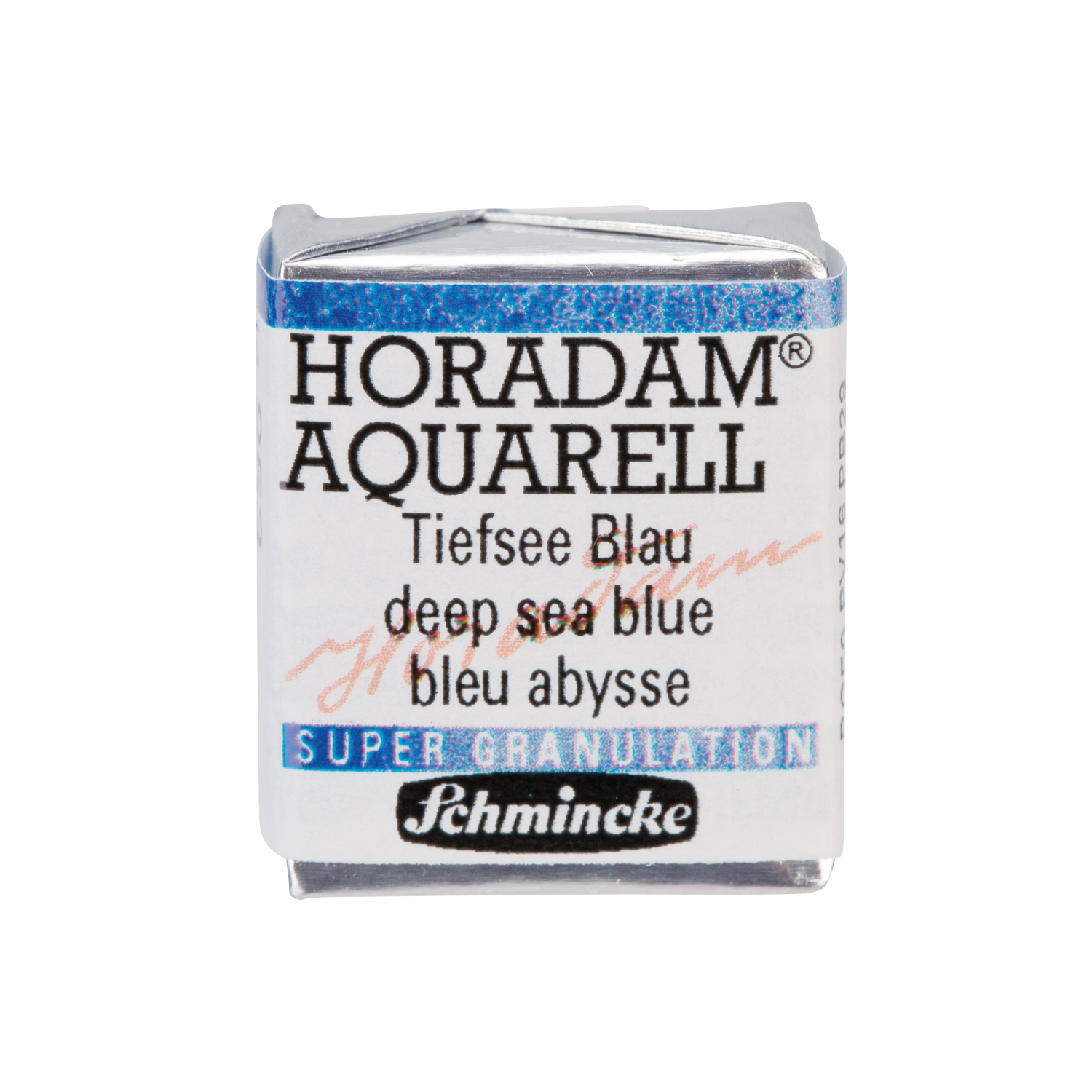 Schmincke HORADAM Aquarellfarbe 1/2 Näpfchen Tiefsee Blau