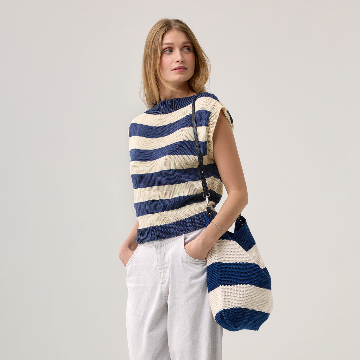 Strickset Top Modell 19 aus Die Neue Masche Nr. 9 